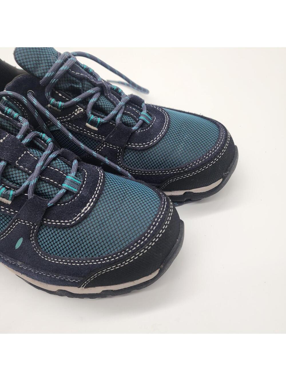 L.L. Bean Trail Model Hiker 4 navy hiking shoes 11 wide - Picture 3 of 8